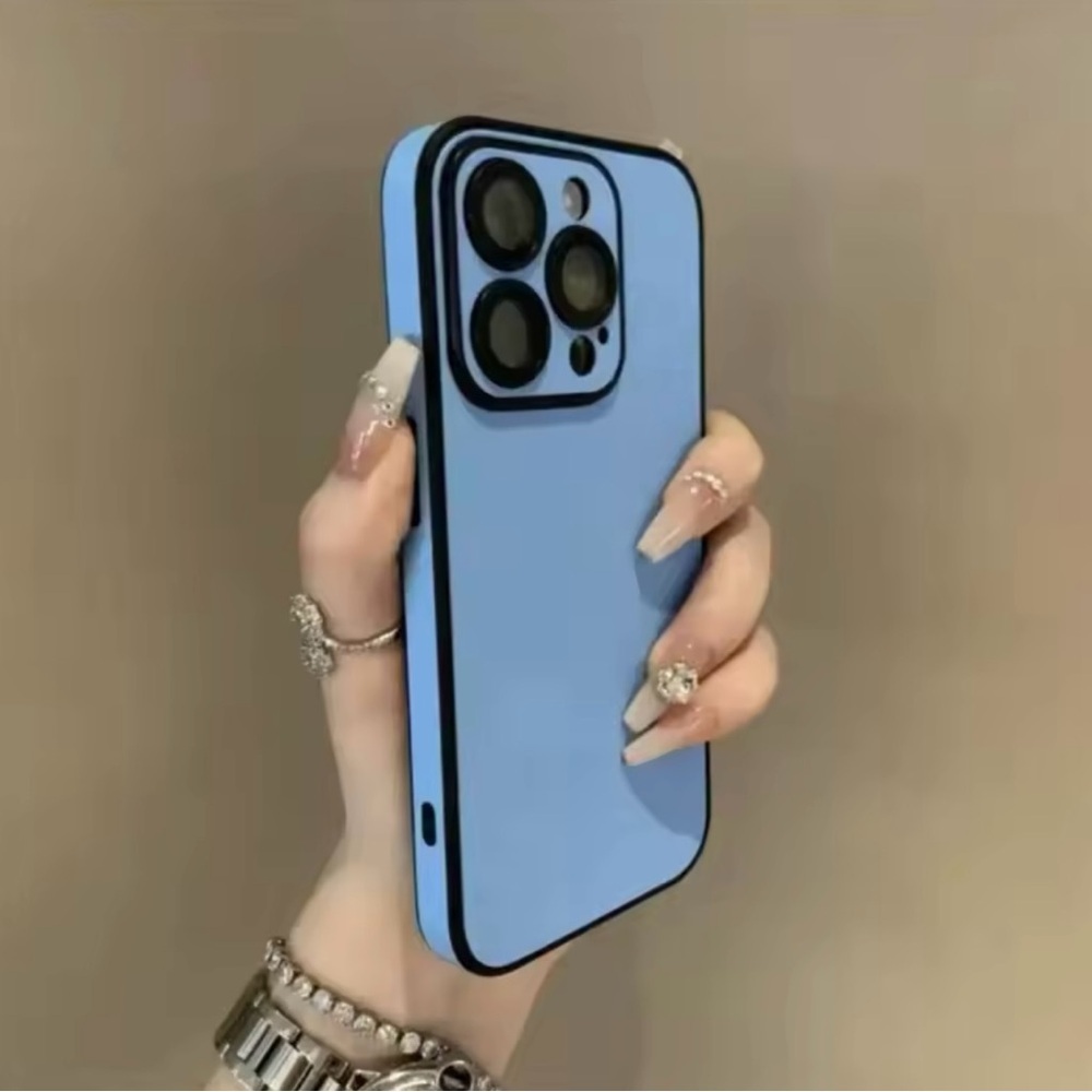 Light blue IPhone 15 pro case
